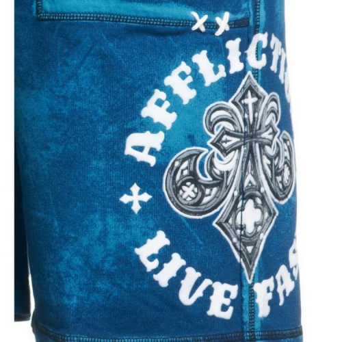Шорты AFFLICTION Royale Fleece Short фото